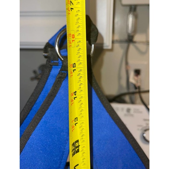 Bluefig CTRY Cobalt Blue Sewing Crafting Tote Bag Multiple Pockets Single Handle - Picture 6 of 8